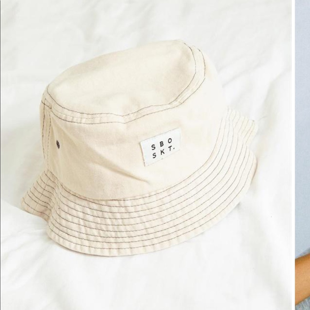 Sbo Skt Bucket Hat - Black Stitch View 3